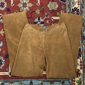 New Frontier Lined Suede Pants Sz 12
